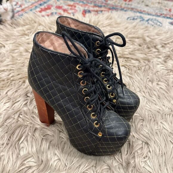 Jeffrey Campbell Lita Platform Booties size 5.5 - Picture 1 of 12